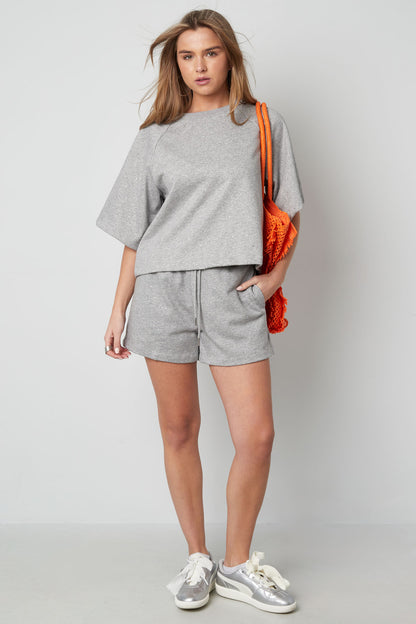 Katoen Vrouwen T-shirt Oversized Lente/Zomer