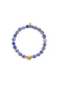 Armband van kralen met hartvormig centerpiece