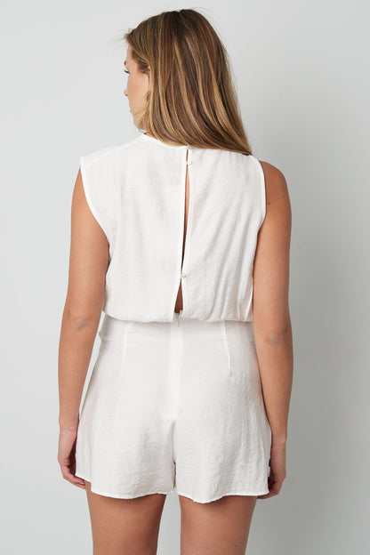 Viscose Vrouwen Mini Jurk Asymmetrisch Gedrapeerd Ontwerp