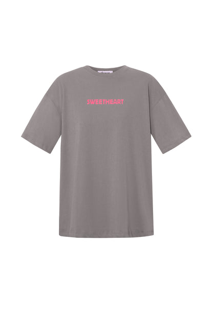 Gebreide Vrouwen T-shirt Casual Letters
