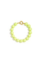 Ketting met medium kralen en frontsluiting-12mm
