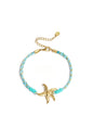 Armbanden met touwbedeltjes, bloemenmotief, casual, vakantie/strand, romantische serie, damessieraden