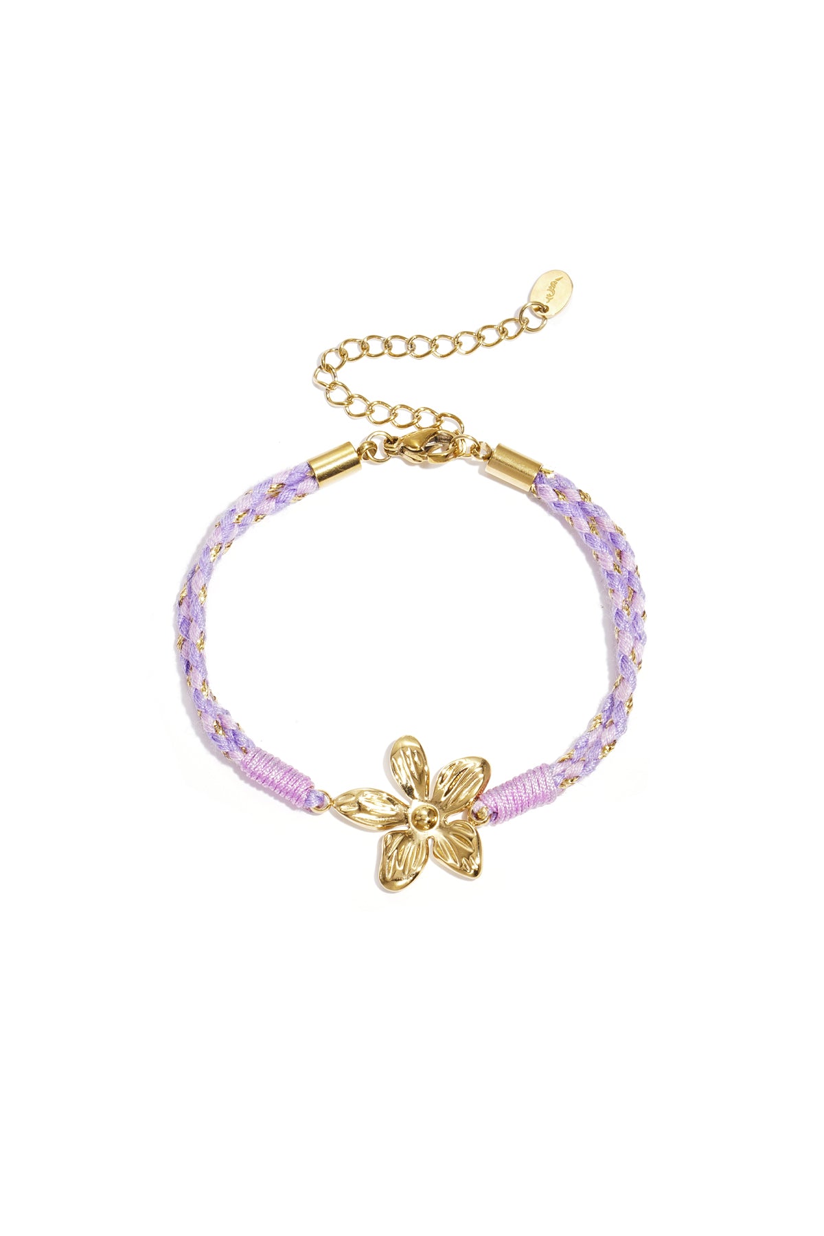 Armbanden met touwbedeltjes, bloemenmotief, casual, vakantie/strand, romantische serie, damessieraden