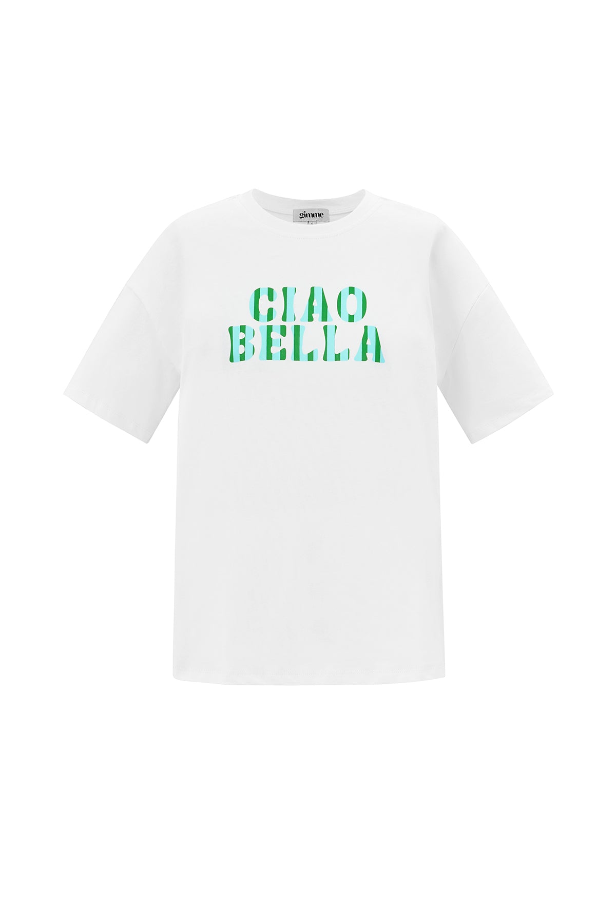 Cotton Vrouwen T-shirt Casual Letters