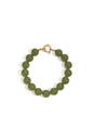 Ketting met medium kralen en frontsluiting-12mm