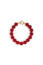 Ketting met medium kralen en frontsluiting-12mm