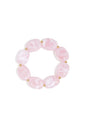 Armband met squoval  kralen